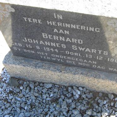 SWARTS Bernard Johannes 1944-1964 