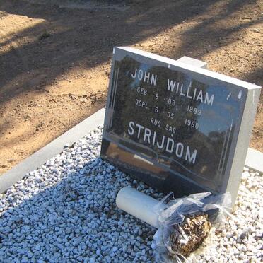 STRIJDOM John William 1899-1980