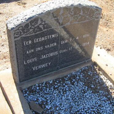 VERWEY Louis Jacobus 1896-1954