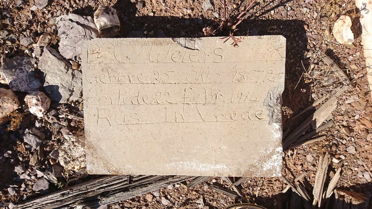 WEIERS P.C. 1872-1914