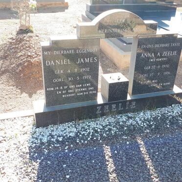 ZEELIE Daniel James 1902-1972 &amp; Anna A. VENTER 1900-1976 