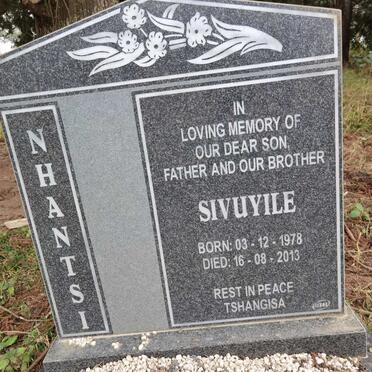 NHANTSI Sivuyile 1978-2013