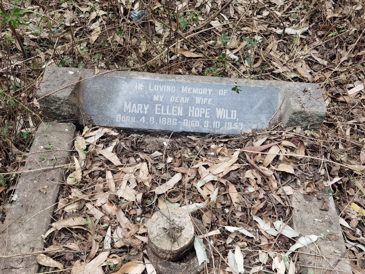 WILD Mary Ellen Hope 1886-1957