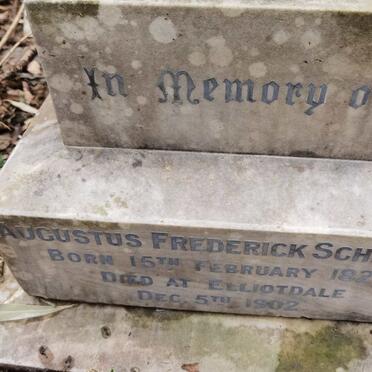 SCHRODER Augustus Frederick 1825-1902