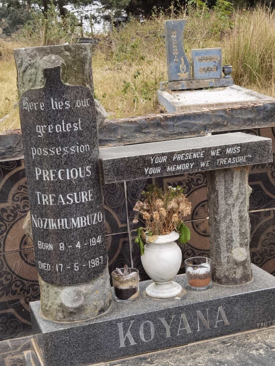 KOYANA Nozikhumbuzo 1941-1989