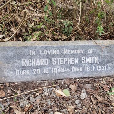 SMITH Richard Stephen 1849-1921