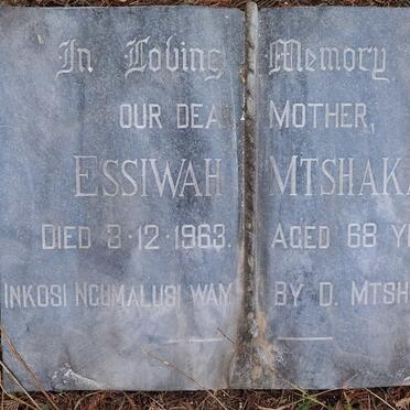 MTSHAKACI Essiwah -1963