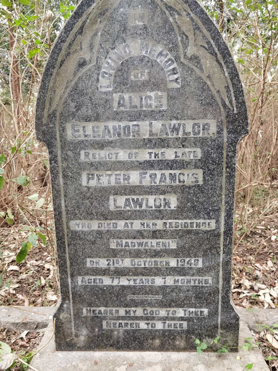 LAWLOR Alice Eleanor -1946