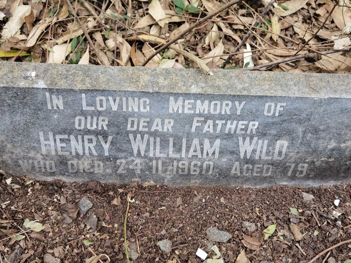 WILD Henry William -1960