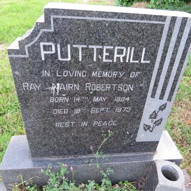PUTTERILL Ray Nairn Robertson 1884-1973