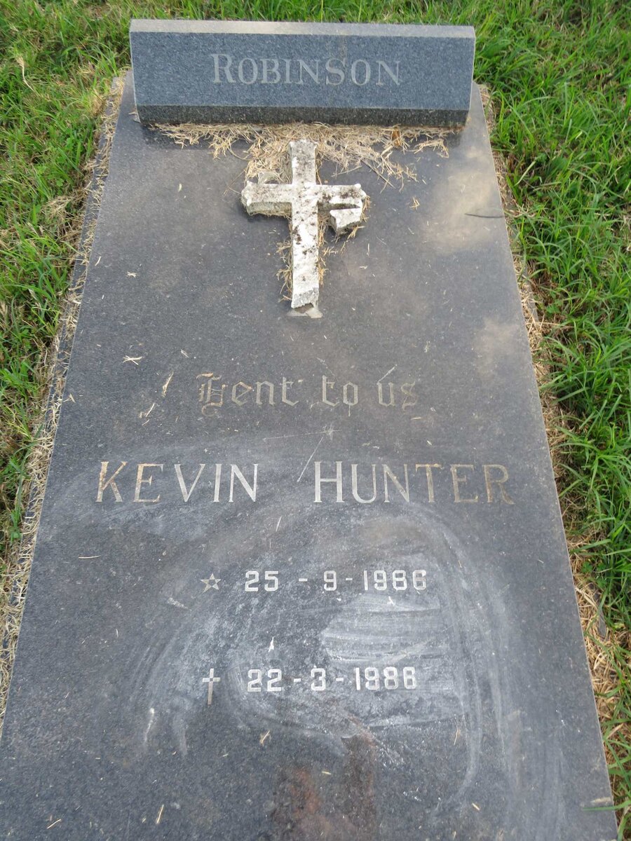 ROBINSON Kevin Hunter 1986-1988