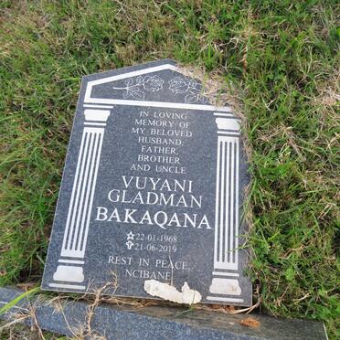 BAKAQANA Vuyani Gladman 1968-2019