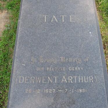 TATE Derwent Arthur 1927-1981