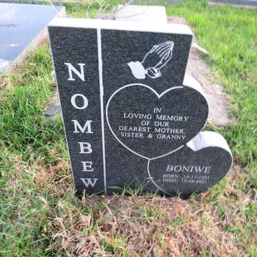 NOMBEW Boniwe 1931-2021