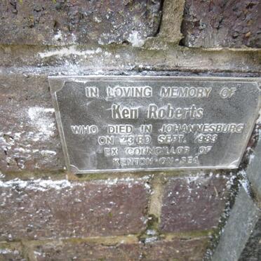 ROBERTS William Kenrick 1919-1983