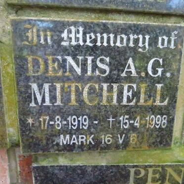 MITCHELL Denis A.G. 1919-1998