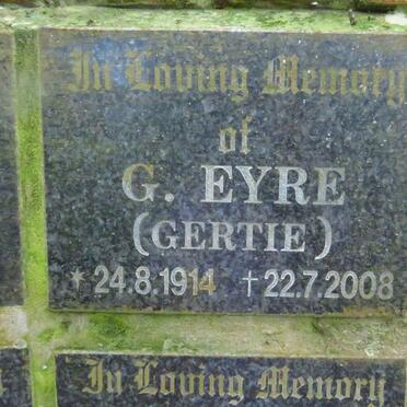 EYRE G. 1914-2008