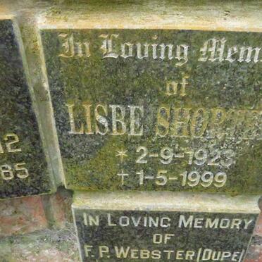 SHORTEN Lisbe 1923-1999