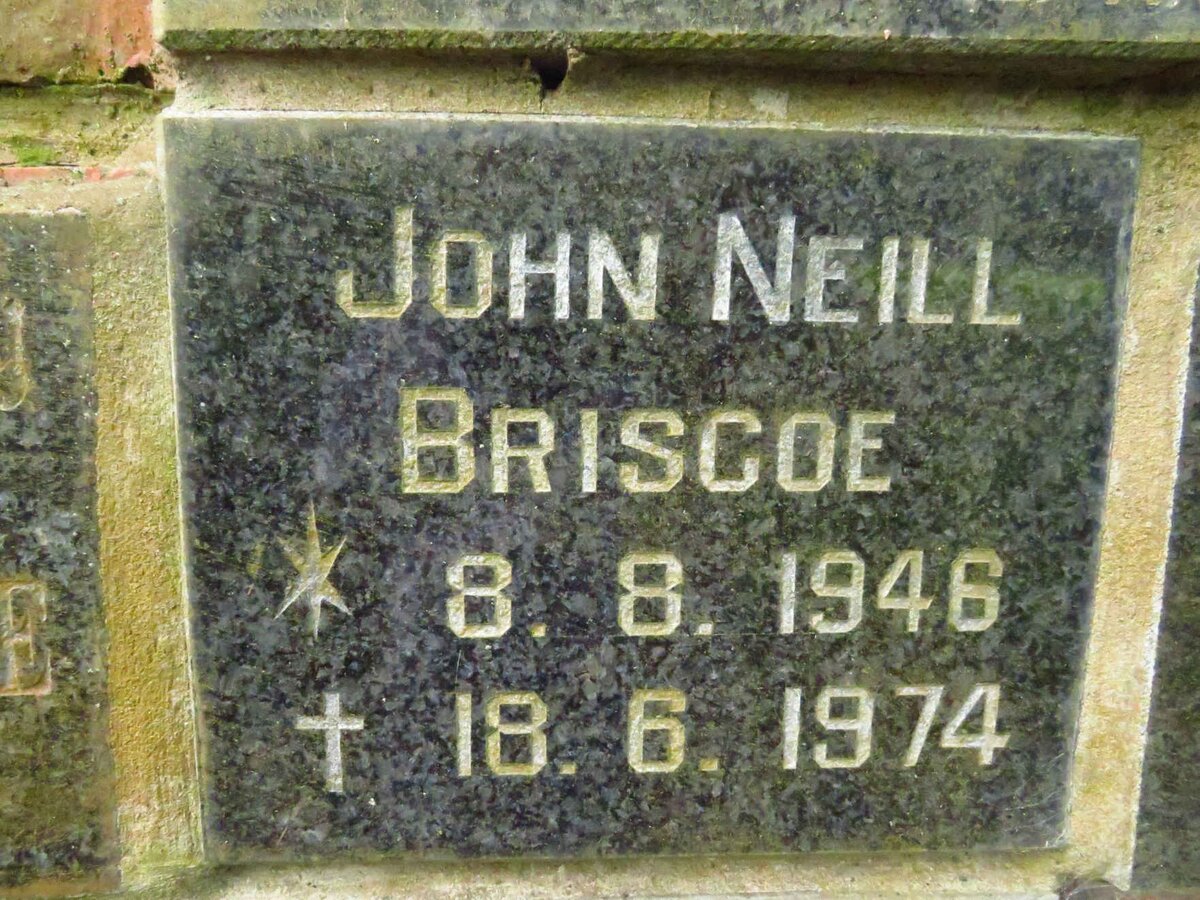 BRISCOE John Neill 1946-1974