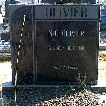OLIVIER N.G. 1894-1960