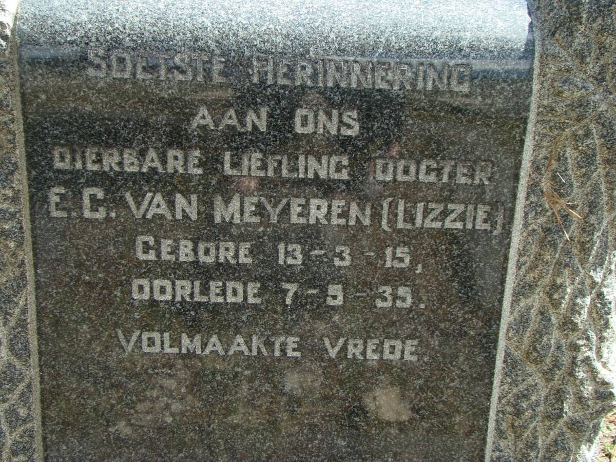 MEYEREN E.C., van 1915-1935