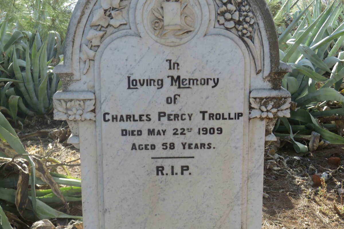 TROLLIP Charles Percy -1909
