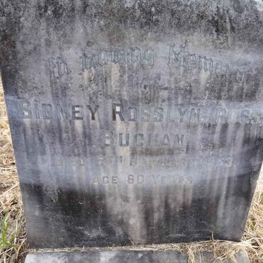 BUCHAN Sidney Rosslyn -1963