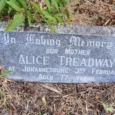 TREADWAY Alice