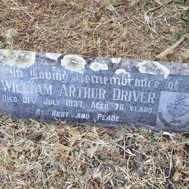 DRIVER William Arthur -1937