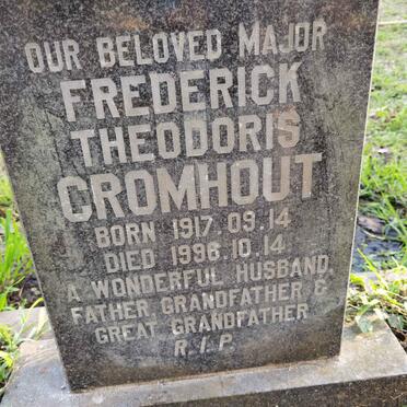 CROMHOUT Frederick Theodoris 1917-1996