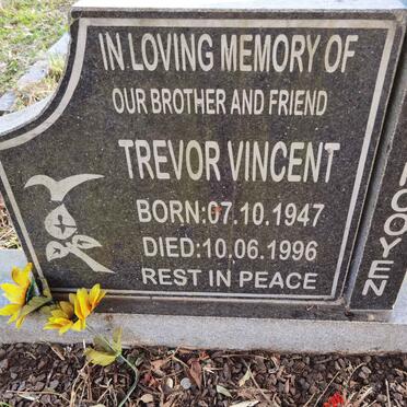 ROOYEN Trevor Vincent, van 1947-1996