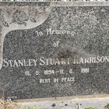HARRISON Stanley Stuart 1894-1981