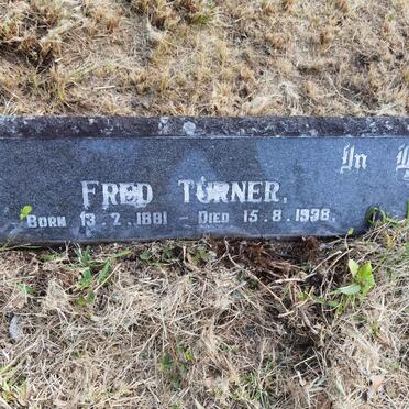 TURNER Fred 1881-1938 &amp; Catherine Mary 1881-1961