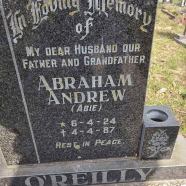 O'REILLY Abraham Andrew 1924-1987