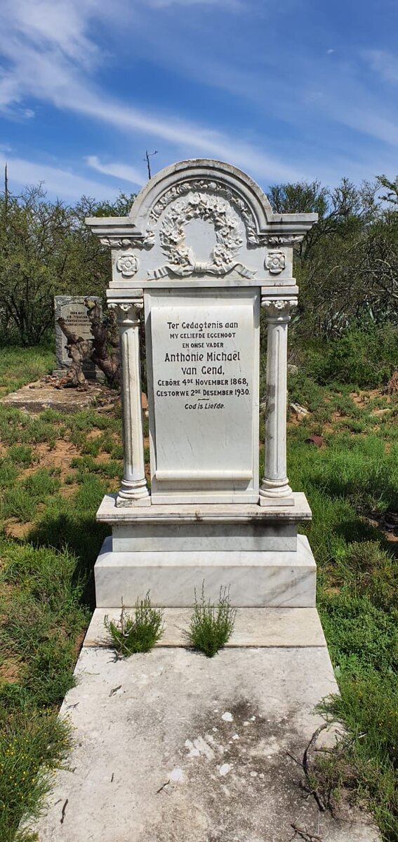GEND Anthonie Michael, van 1868-1930