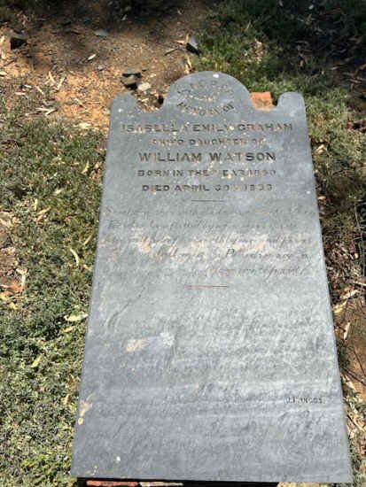 WATSON Isabella Emily Graham 1860-18??