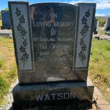 WATSON Tim 1884-1965