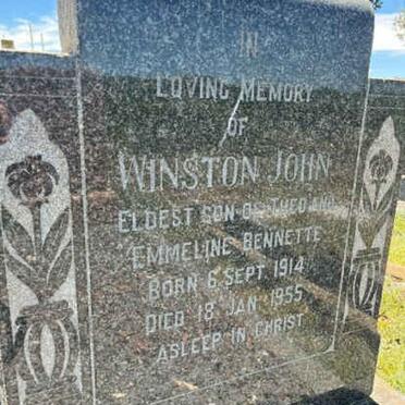 BENNETTE Winston John 1914-1955