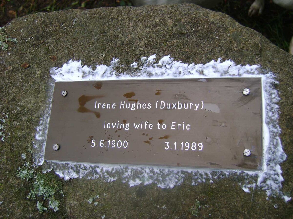 HALSE Irene, HUGHES nee DUXBURY 1900-1989
