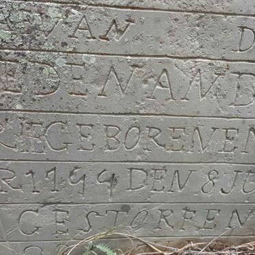 FOURIE Andries 1799-1889 