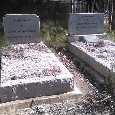 PHILLIPS Justin Arthur 1835-1863