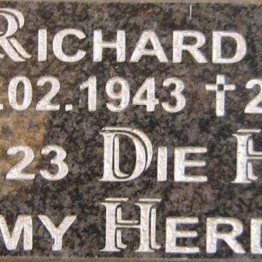 COX Richard 1943-2009