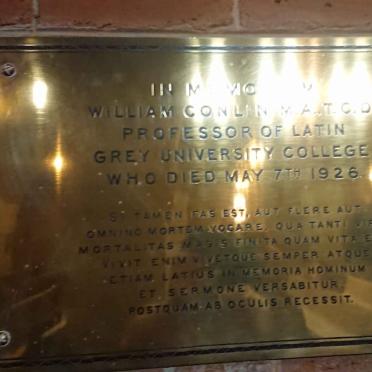 CONLIN William -1926