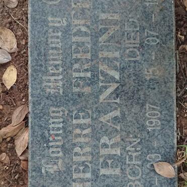 FRANZINI Pierre Frederic 1907-1998