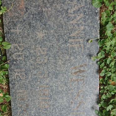 WESSELS Jannie 1919-1975