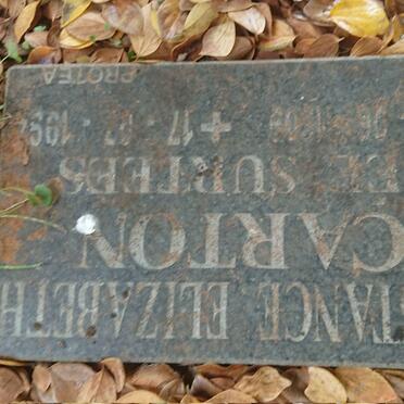 CARTON Constance Elizabeth nee SURTEES 1909-1994