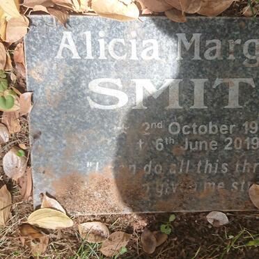 SMITH Alicia Margaret 1989-2019