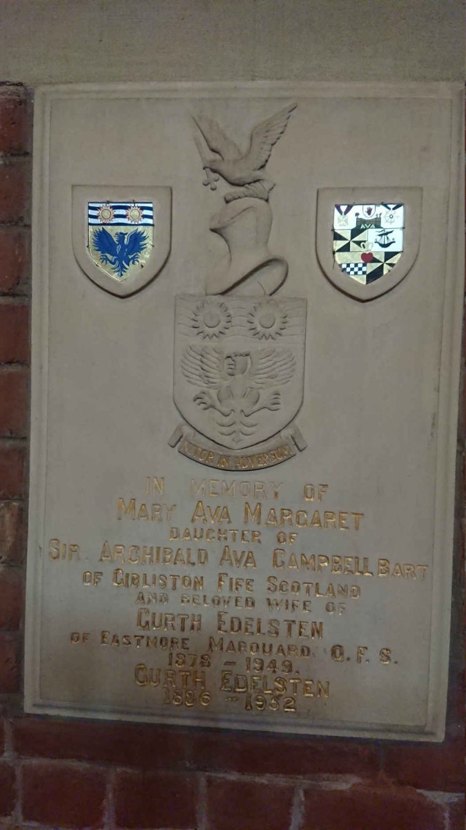 EDELSTEN Gurth 1886-1952 &amp; Mary Ava Margaret CAMPBELL 1878-1949