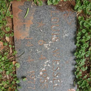 WESSELS Louis 1955-1977