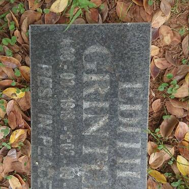 GRINTER Edith 1918-2000
